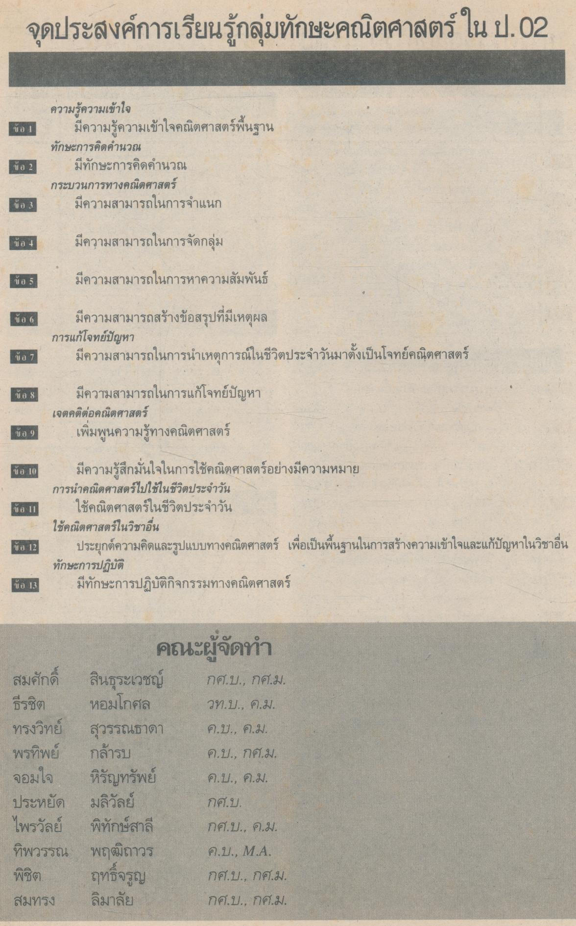 หนังสือเรียนกลุ่มทักษะที่เป็นเครื่องมือการเรียนรู้ คณิตศาสตร์ ป.5 ชั้นประถมศึกษาปีที่ 5