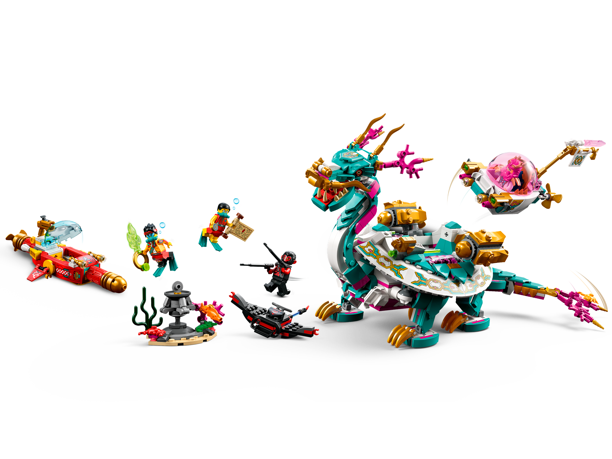 **MTS Toys**เลโก้ Lego 80037 Monkie Kid : Dragon of The East