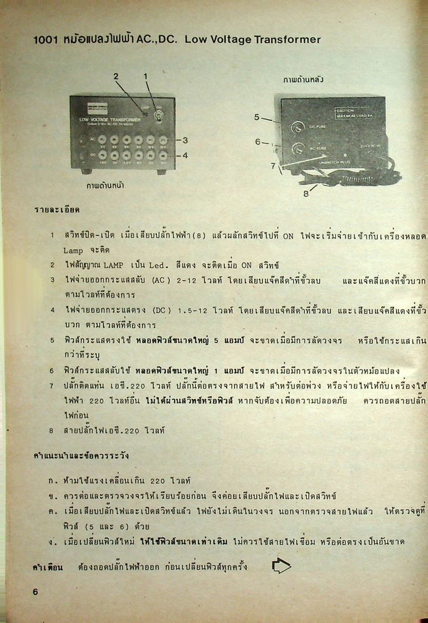 คำแนะนำและวิธีใช้อุปกรณ์วิทยาศาสตร์ อินเทลเลคท์