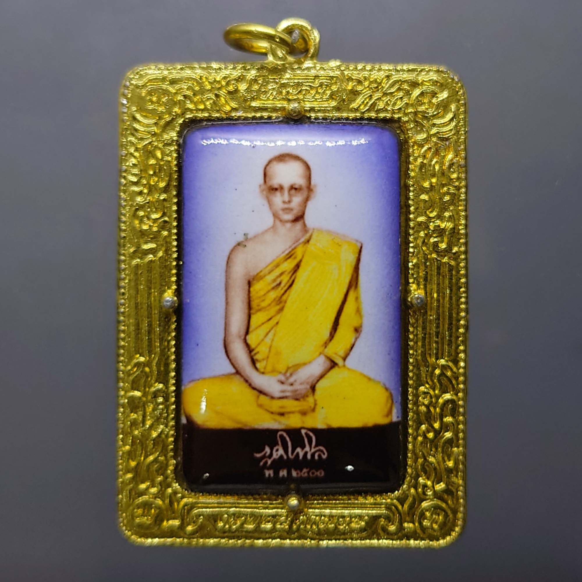 ล็อกเก็ต ทรงผนวช ที่ระลึกครบ 25 ศตวรรษ แห่งพุทธกาล 2500 ปี กองกษาปณ์สร้าง วัดบวรนิเวศวิหาร พ.ศ.2500 หายาก