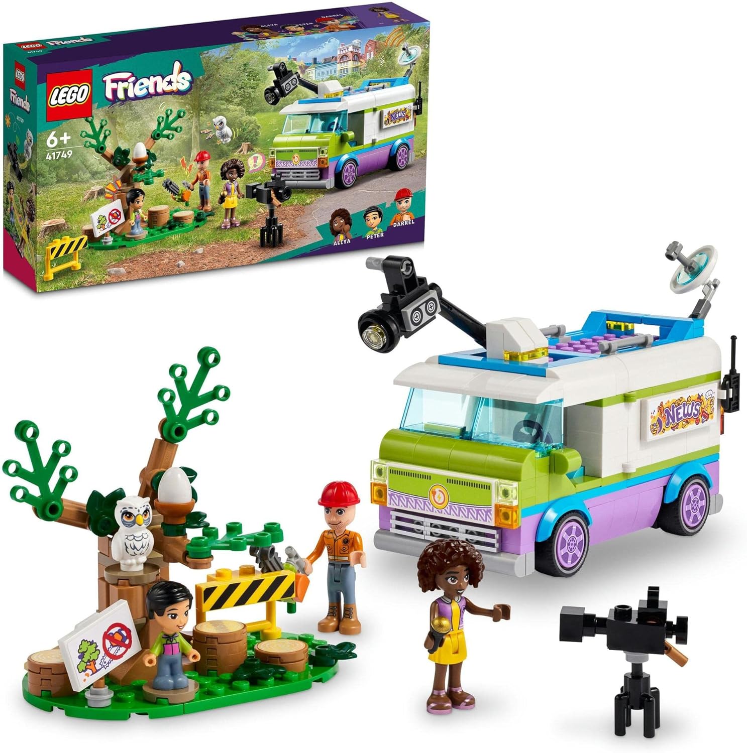 **MTS Toys**เลโก้ Lego 41749 Friends : Newsroom Van