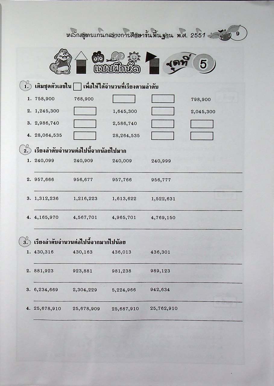 คู่มือเตรียมสอบ คณิตศาสตร์ ป.4