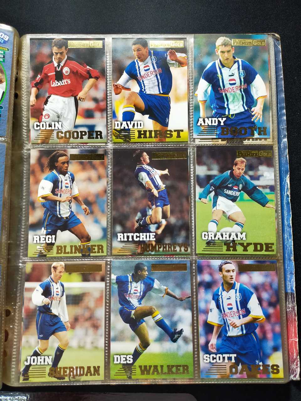 MERLIN'S PREMIER GOLD TRADING CARDS 1996-97 SEASON