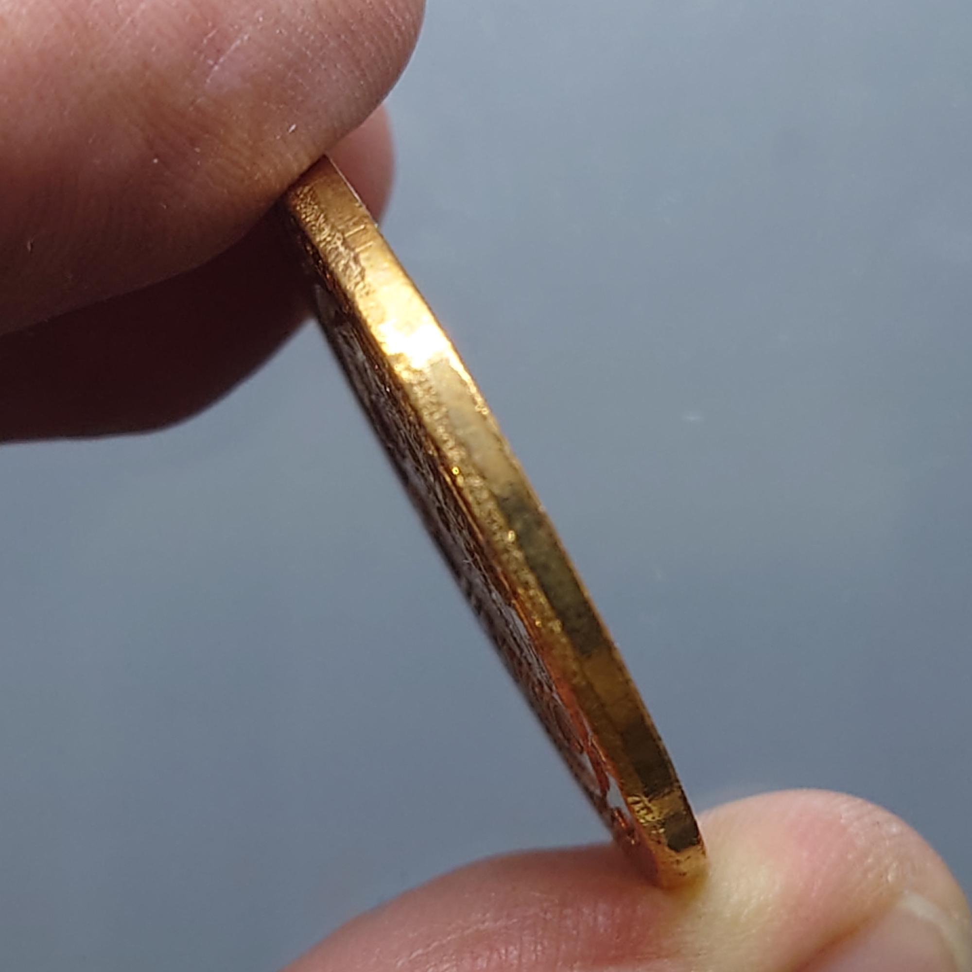 เหรียญที่ระลึกครบ 100 ปี กรมป่าไม้ พระรูปรัชกาลที่5 เนื้อทองแดง ขนาด 3 เซน พ.ศ.2539