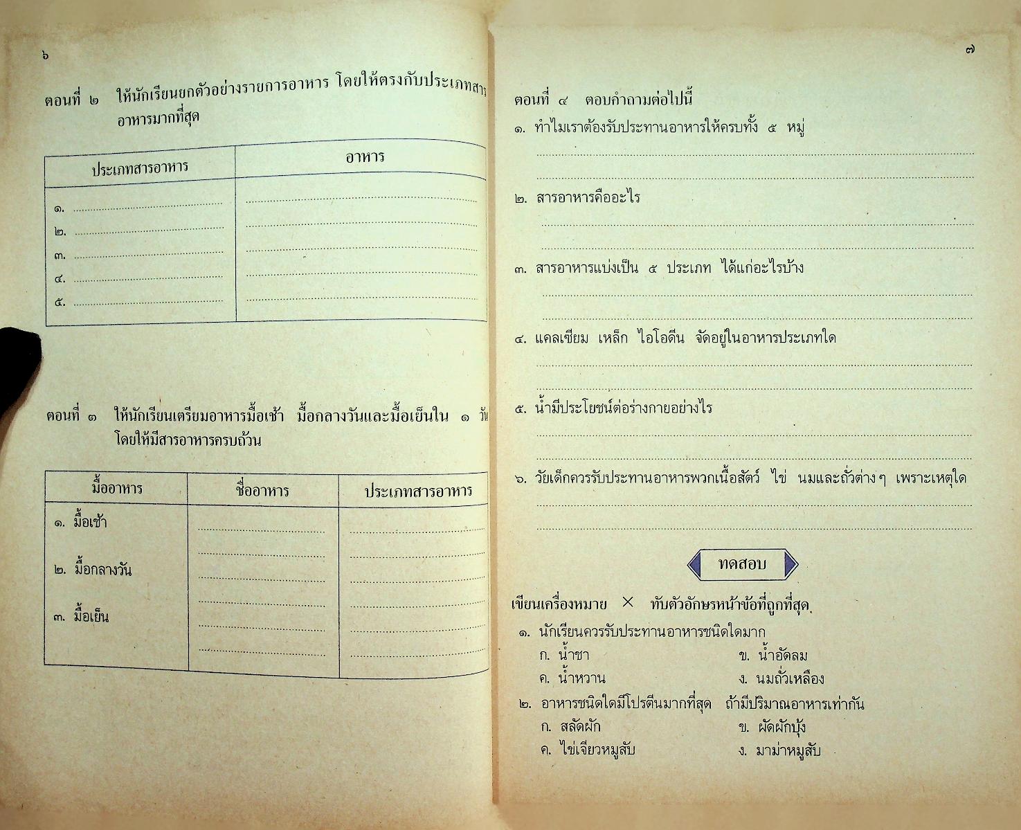 หนังสือเรียนชุดทักษะกระบวนการอเนกประสงค์ สร้างเสริมประสบการณ์ชีวิต ชั้นประถมศึกษาปีที่ ๔