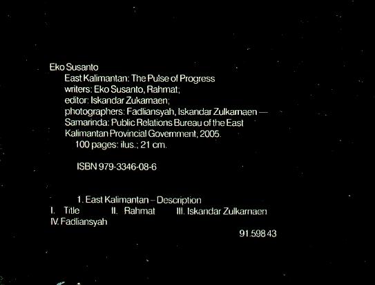 EAST KALIMANTAN THE PULSE OF PROGRESS