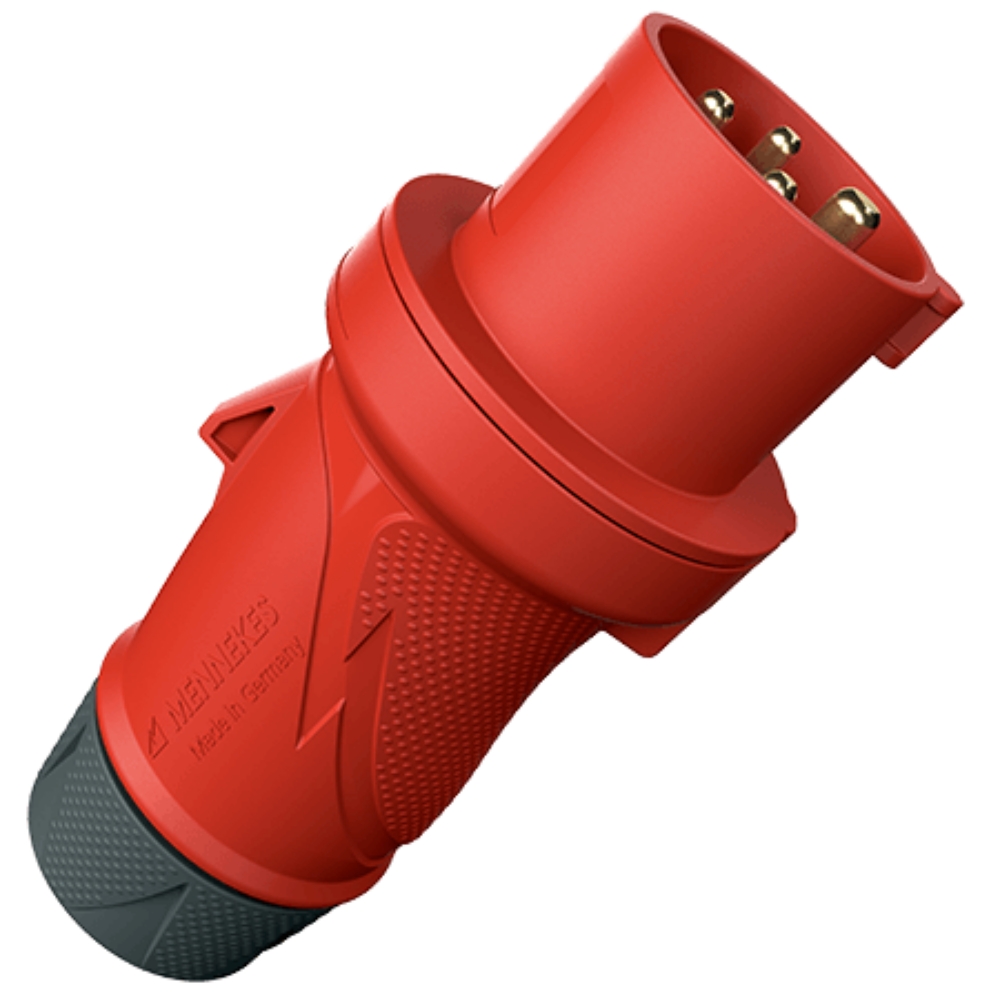 MENNEKES 13506 (รหัสเดิม 252) ปลั๊กตัวผู้ (3P+E) 16A 400V IP44