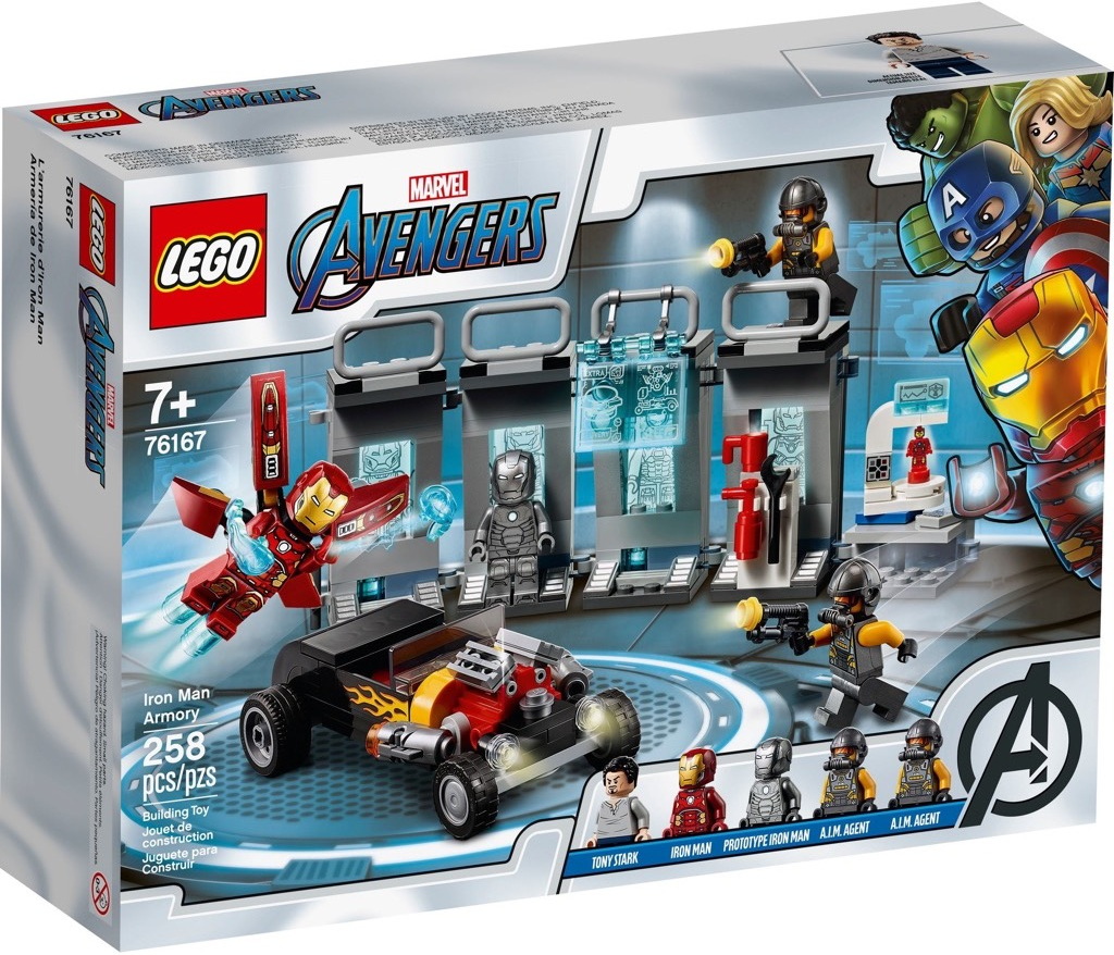 **MTS Toys**เลโก้ Lego Marvel Avengers 76167 : Iron Man Armory