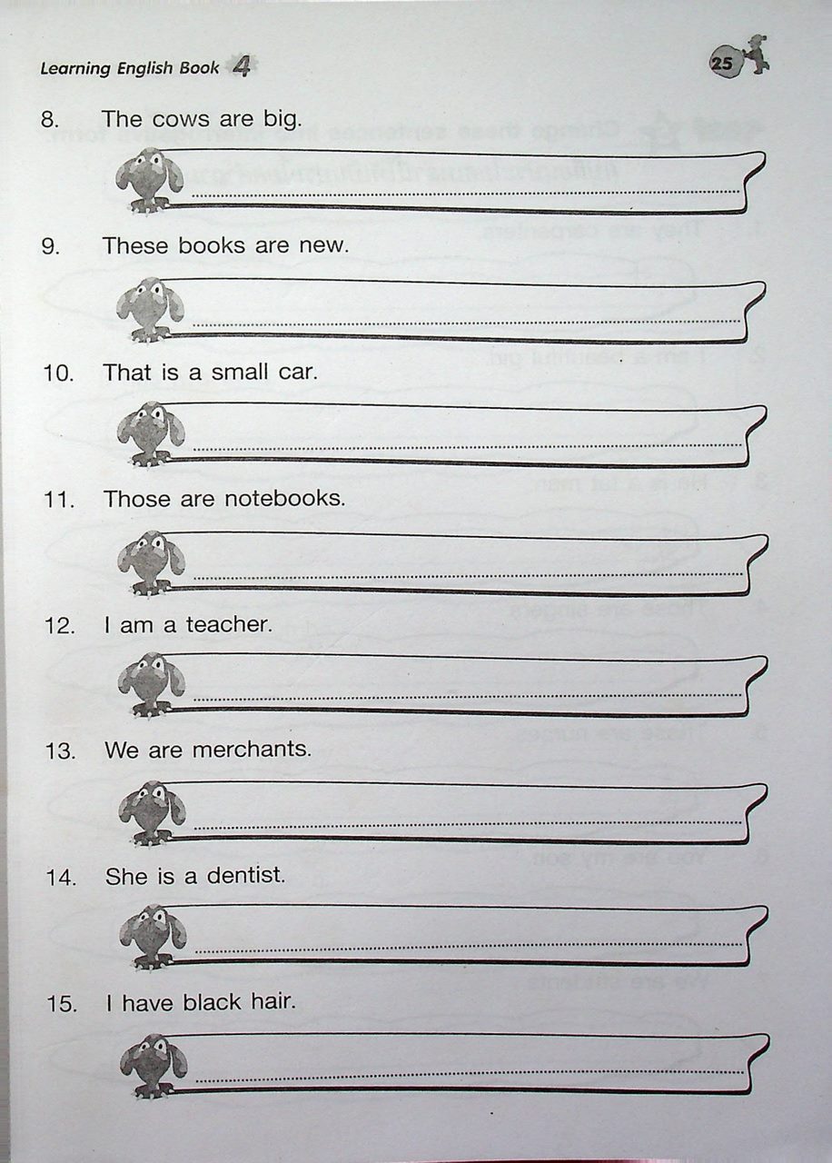 LEARNING ENGLISH BOOK 4 ป.4 (เฉลยไม่มีแล้ว น่าจะหลุดหายไปตั้งแต่เจ้าของเดิม)