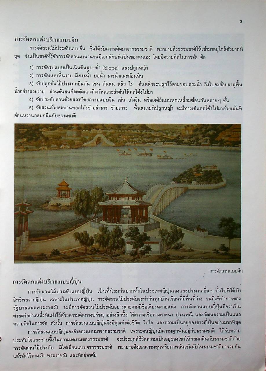 หลักการออกแบบตกแต่งบริเวณ