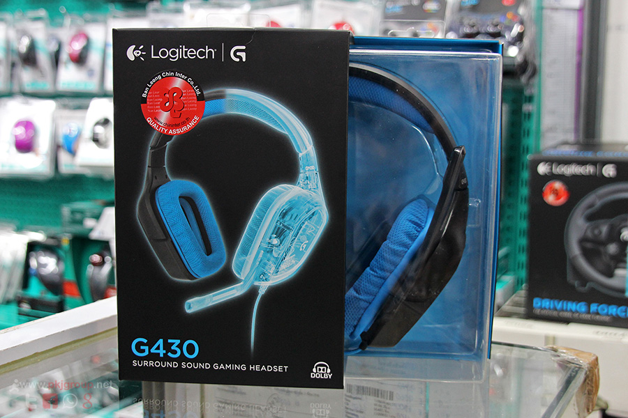 Logitech G430 หูฟังสุดเจ๋งกับระบบเสียง 7.1 Surround Sound