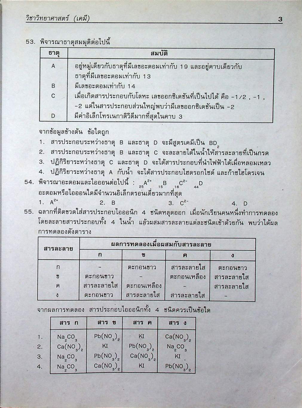 เตรียมสอบ Admissions เคมี O-NET A-NET ฉบับรวม 10 พ.ศ. สอบ 15 ครั้ง