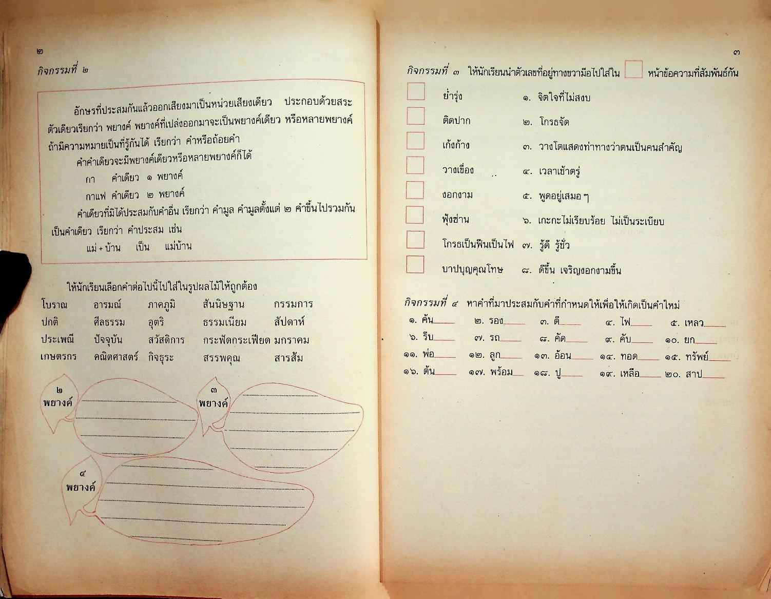 หนังสือเสริมประสบการณ์ กลุ่มทักษะภาษาไทย ชั้นประถมศึกษาปีที่ ๕