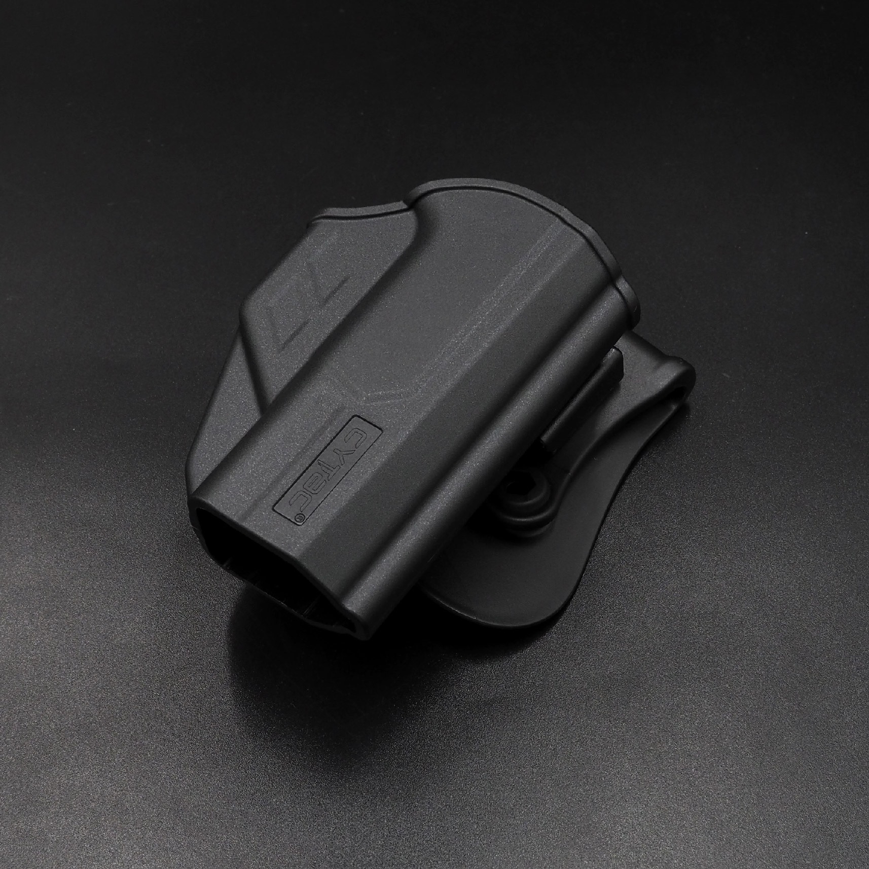 🇹🇭 671 ไทยแลนด์ แทคติคอล CYTAC ซองพกนอก ปลดล็อคนิ้วโป้ง รุ่น CZ P-10C (ดำ ขวา) Cytac T-Thumbsmart Holster Thailand Tactical