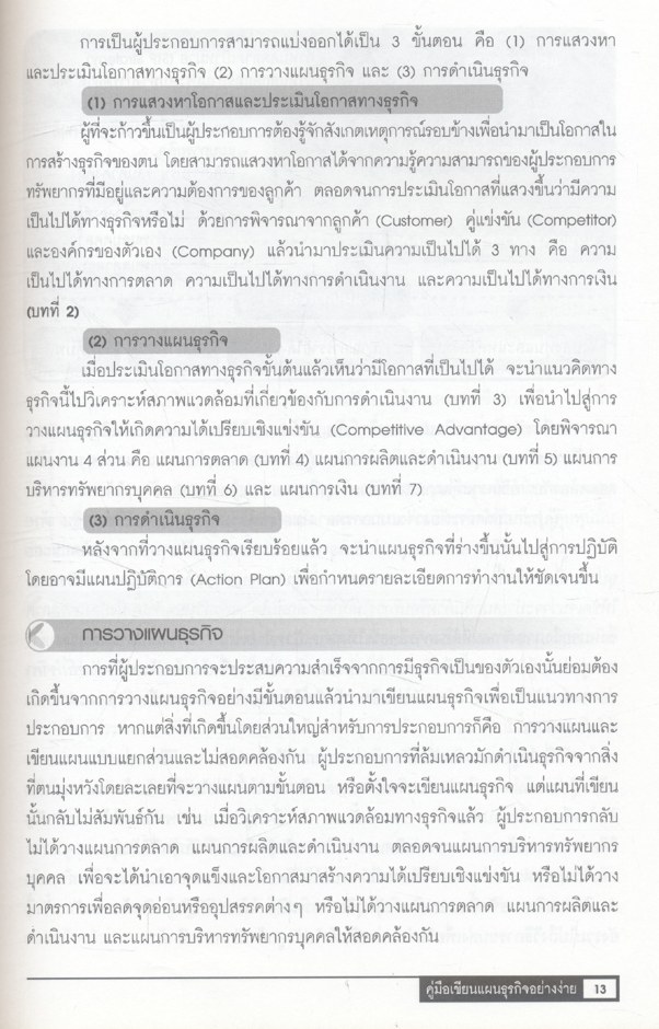 คู่มือเขียนแผนธุรกิจอย่างง่าย สำหรับผู้ประกอบการหน้าใหม่