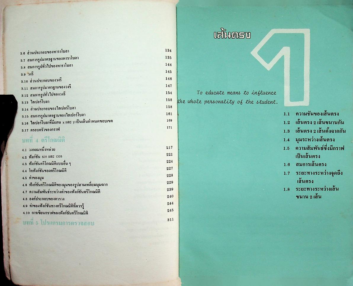 WEENA MATHEMATICS 2 คณิตศาสตร์ ค.012 ตามหลักสูตรมัธยมศึกษาตอนปลาย