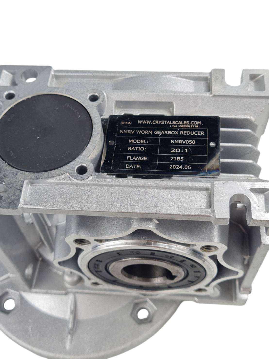 NMRV worm gear box เกียร์ทดรอบ NMRV040, NMRV050 ใช้กับมอเตอร์ 1 แรง หรือ 0.5 แรงม้า