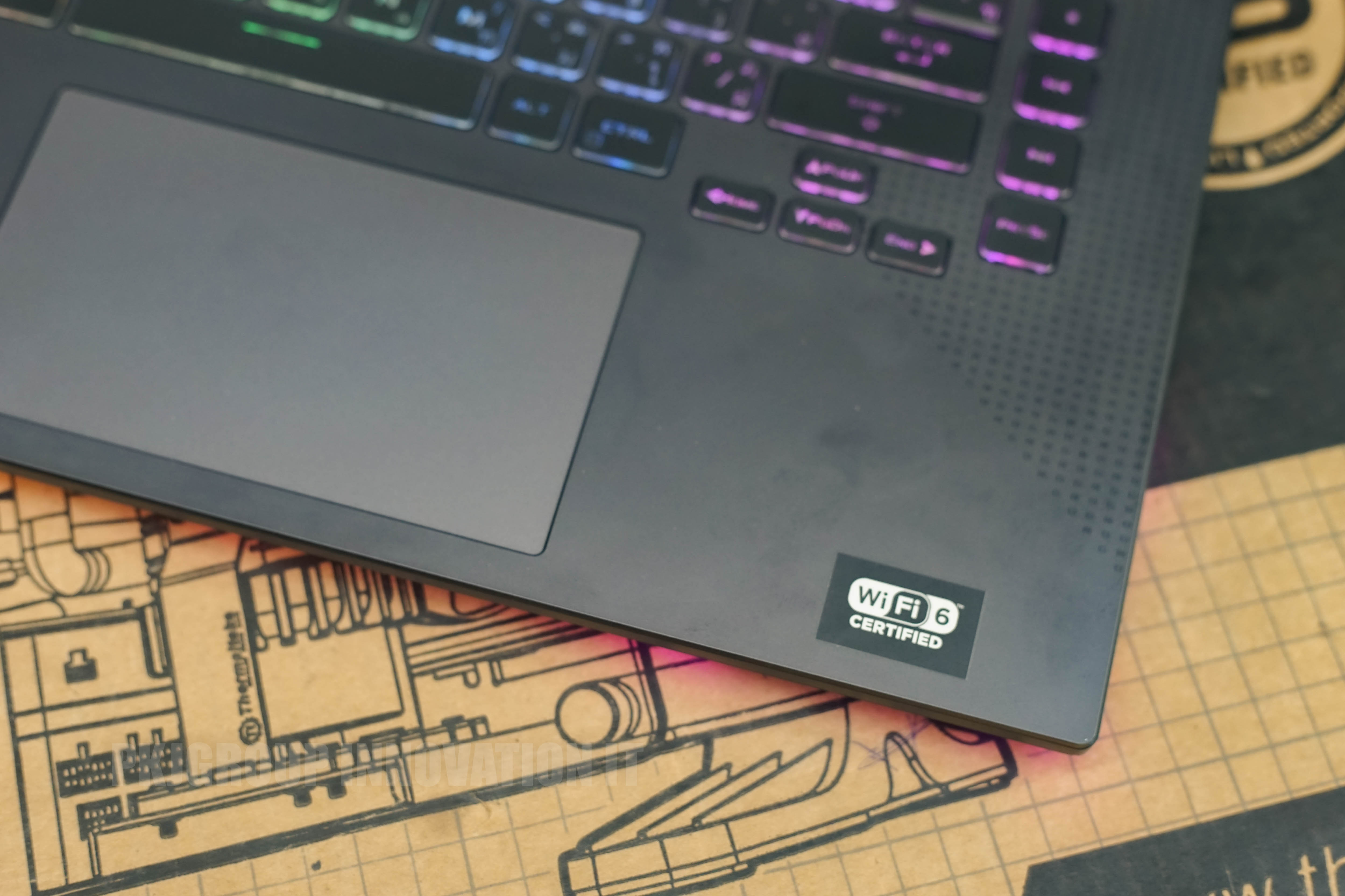 โน๊ตบุ๊คเล่นเกมมือสอง Asus ROG Strix GL543QE-HN131T R9 5900HX RAM16 GB SSD512 GB RTX3050Ti