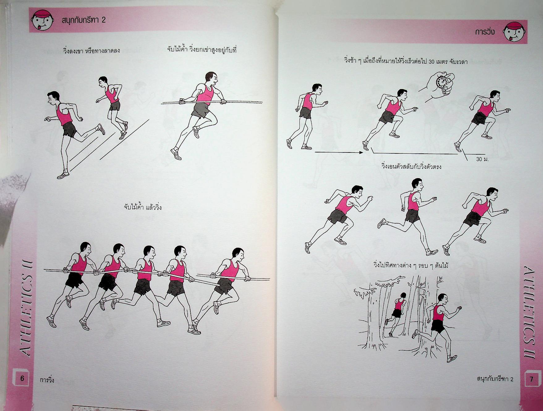 หนังสือ ชุด สนุกกับกีฬา เล่ม 5 สนุกกับกรีฑา 2