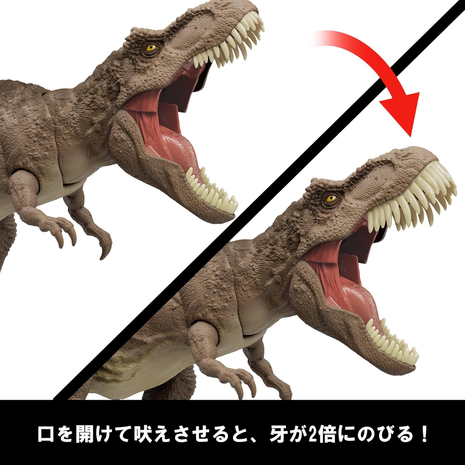**MTS Toys**Mattel Jurassic World Chaos Theory Epic Evolution : HXF53 Tyrannosaurus Rex [ความยาวจากหัวถึงหาง 55 ซ.ม.]