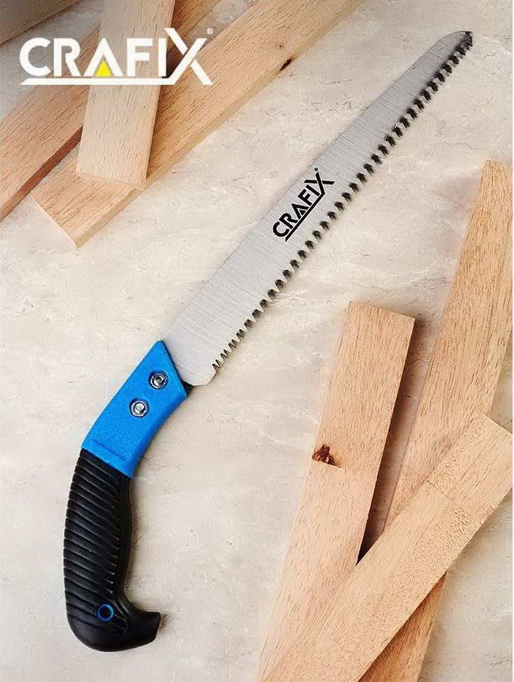รหัสสินค้า 143 เลื่อยตัดกิ่งไม้ 12 นิ้ว CRAFIX Hand Saw มีฝักสำหรับเหน็บที่ข้างเอว