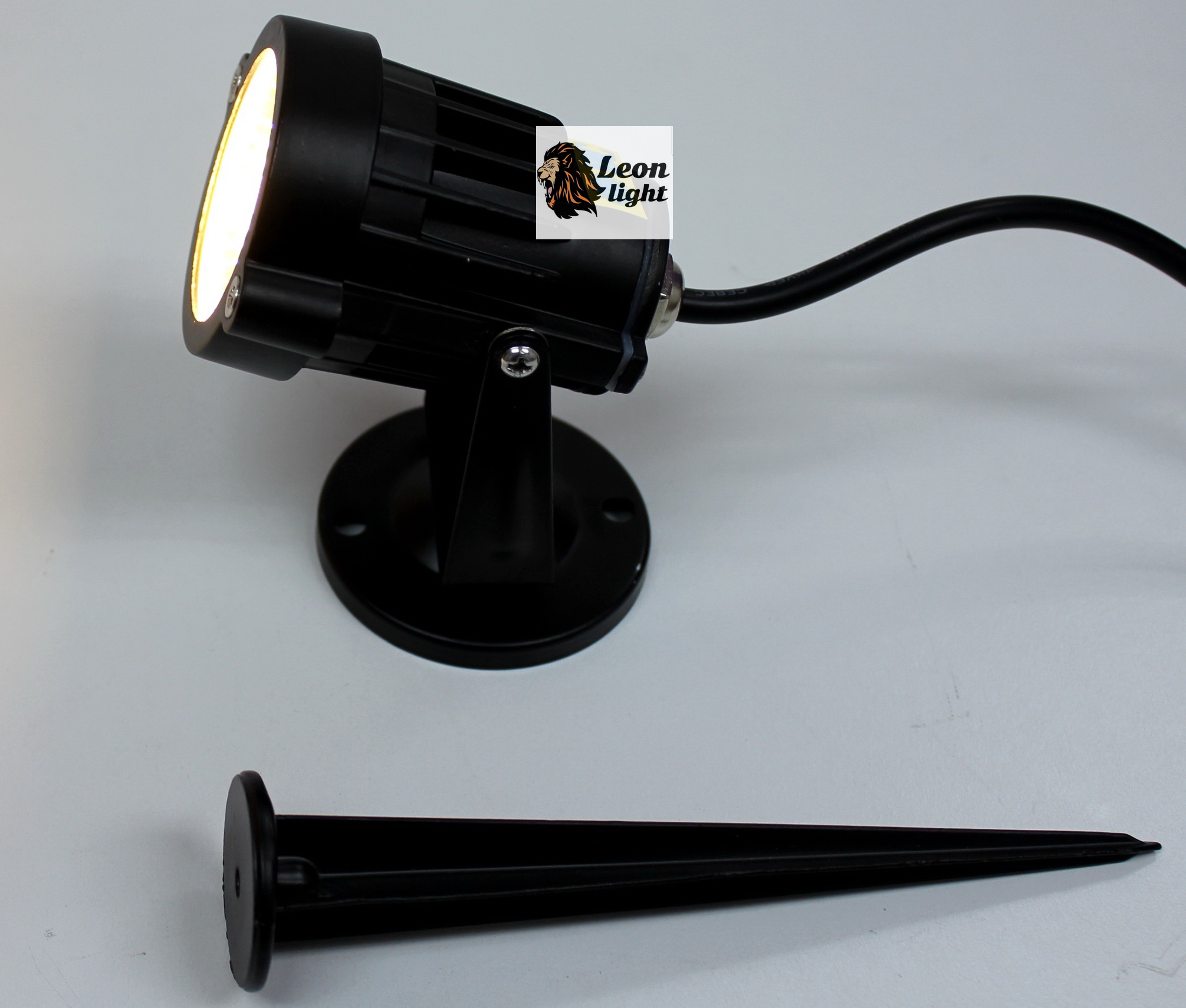 โคมไฟผนังภายนอกG-COB-128-BK-5W-WW