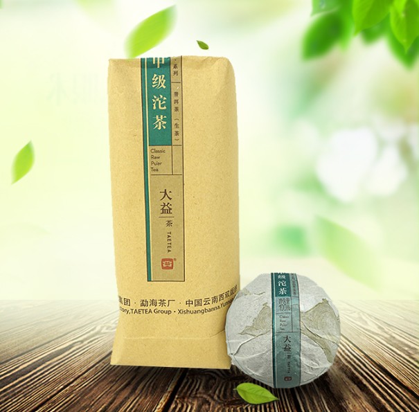 ชาผู่เอ๋อดิบต้าอี้ รุ่นเจี่ยจี๋ โถวฉา TAETEA 1501 (100 g)