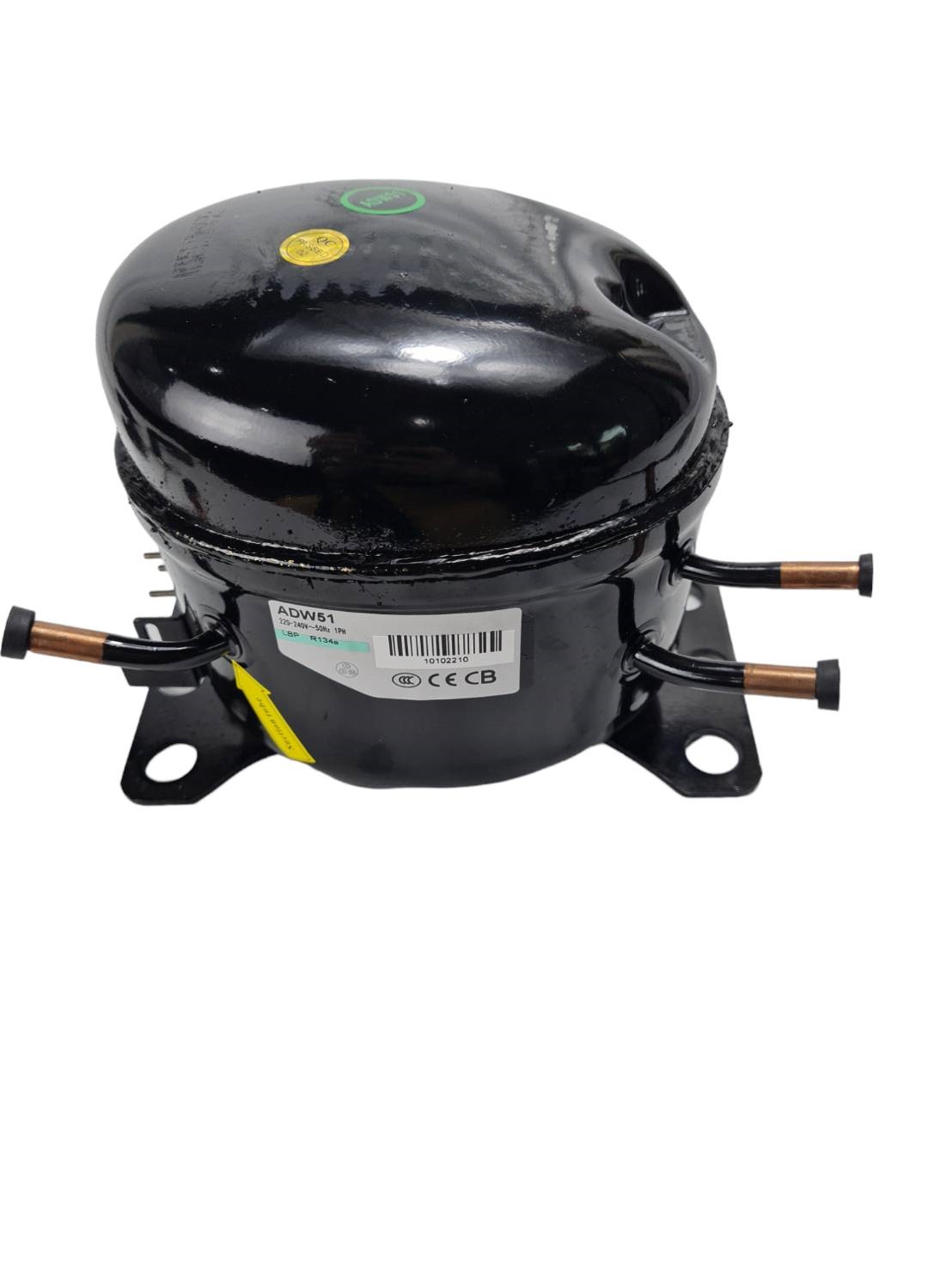 คอมเพรสเซอร์ ADW51 ใช้แทนคอม กุลธรขนาด 1/6 แรงม้า น้ำยา R134a สำหรับตู้แช่เสียงเงียบรุ่นเทียบกุลธร AZA1350