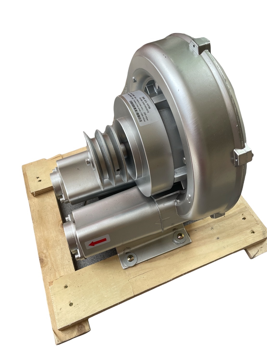 พัดลมโบรเวอร์เป่าอากาศ และ ดูดอากาศ แบบใช้เครื่องยนต์หรือ มอเตอร์ สำหรับใช้งานในพิ้นที่ที่ไม่มีไฟฟ้า หรือ ต้องการความเร็วรอบสูงพิเศษ