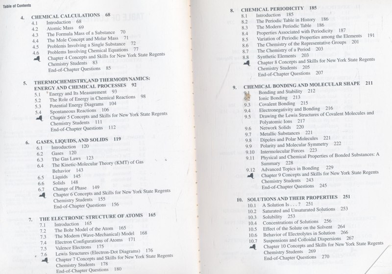 Let"S Review; Chemistry-The Physical Setting