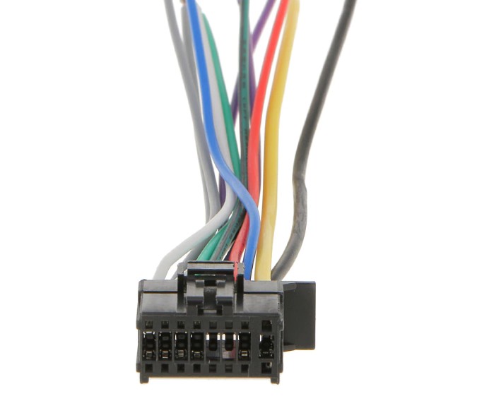 ปลั๊กตรงรุ่น Honda 20 pin สำหรับ 2din Pioneer ไม่ตัดต่อสายไฟ