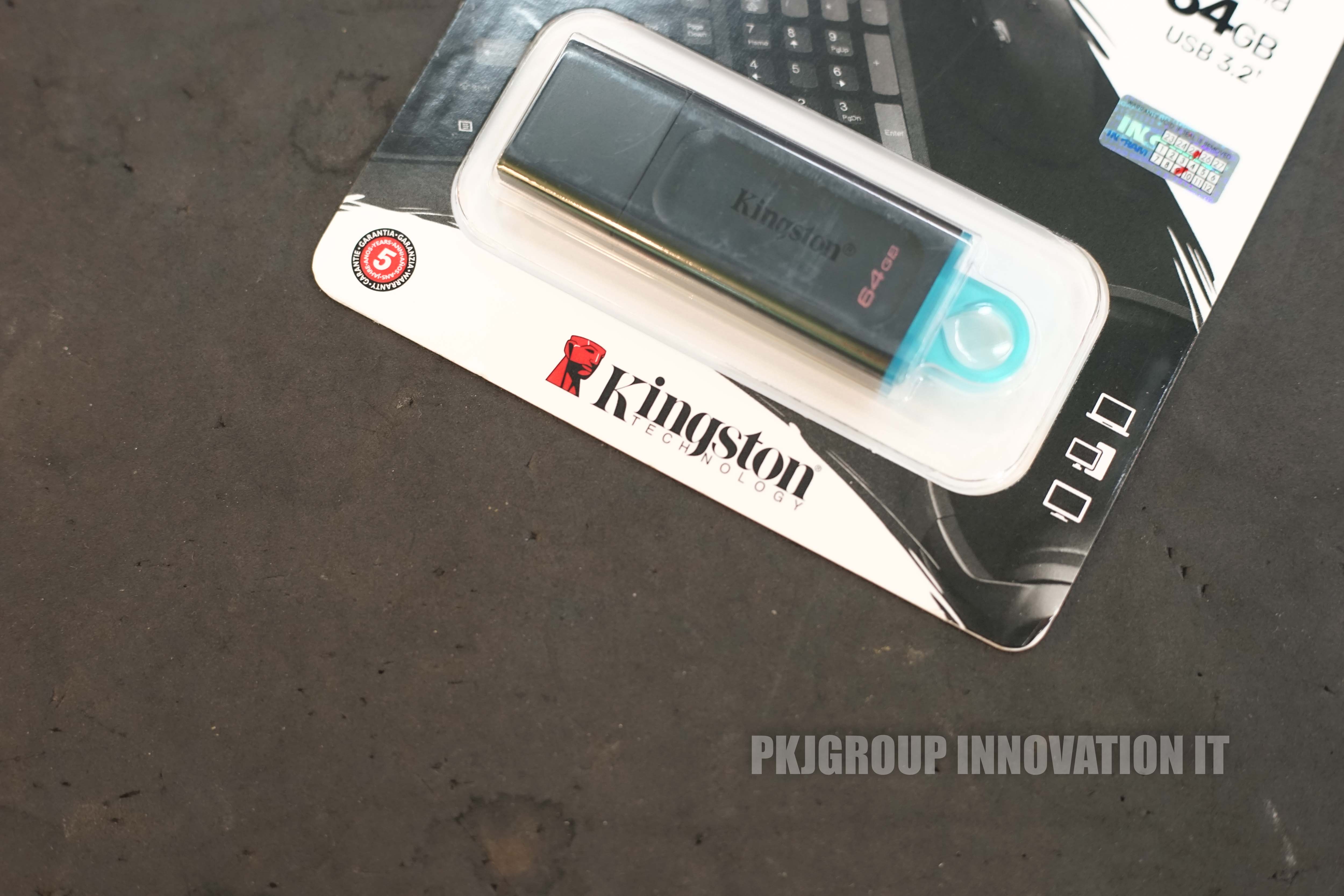 Flashdrive 64 GB ของใหม่ Kingston USB 3.2 DataTravel Exodia