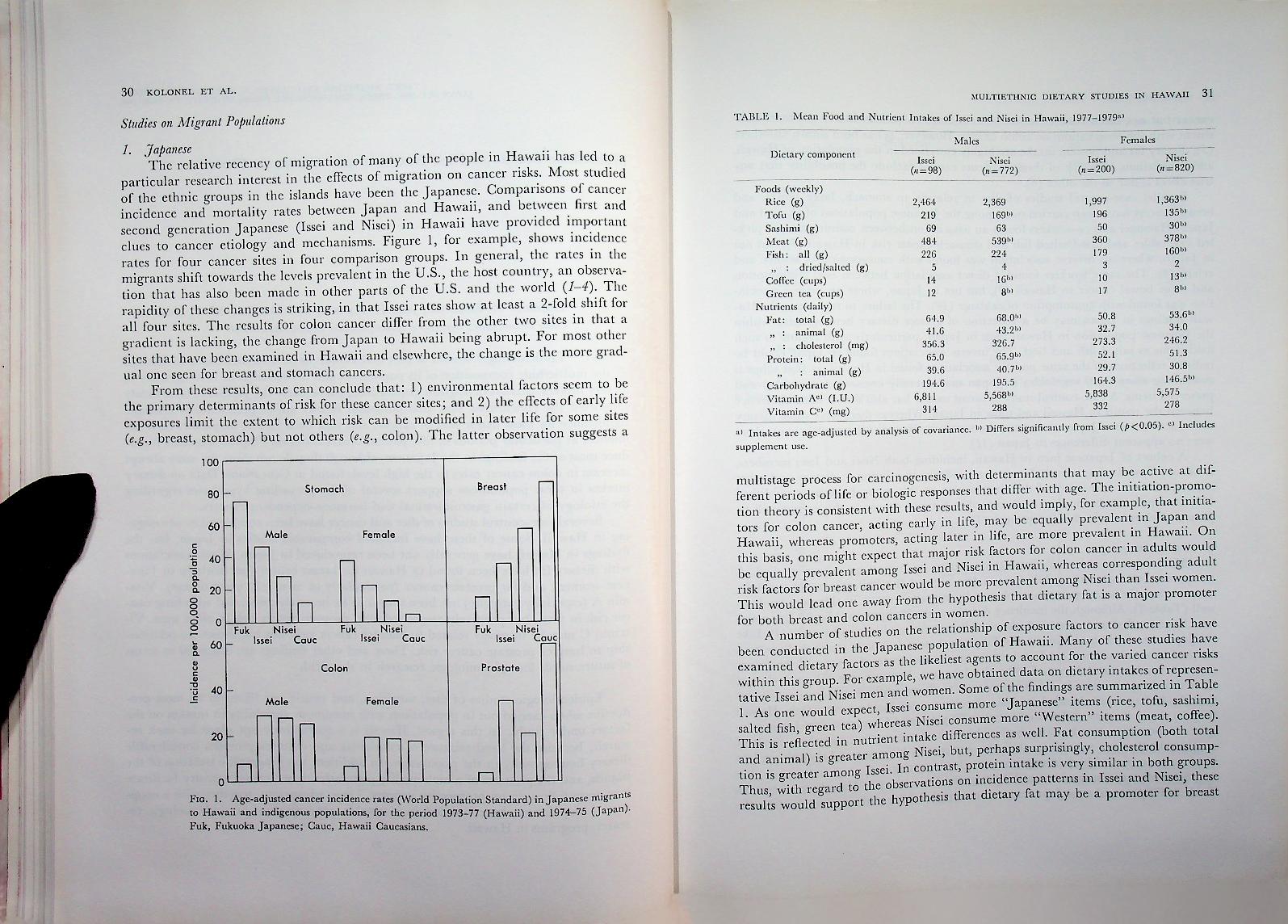 DIET, NUTRITION AND CANCER 16