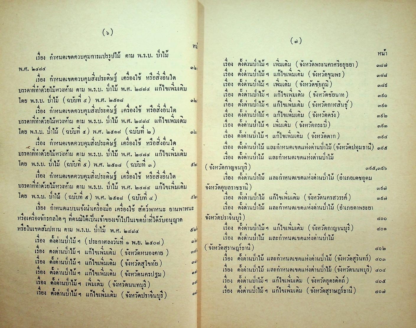 รวมกฎหมายป่าไม้ ว่าด้วยพระราชบัญญัติป่าไม้ พุทธศักราช ๒๔๘๔