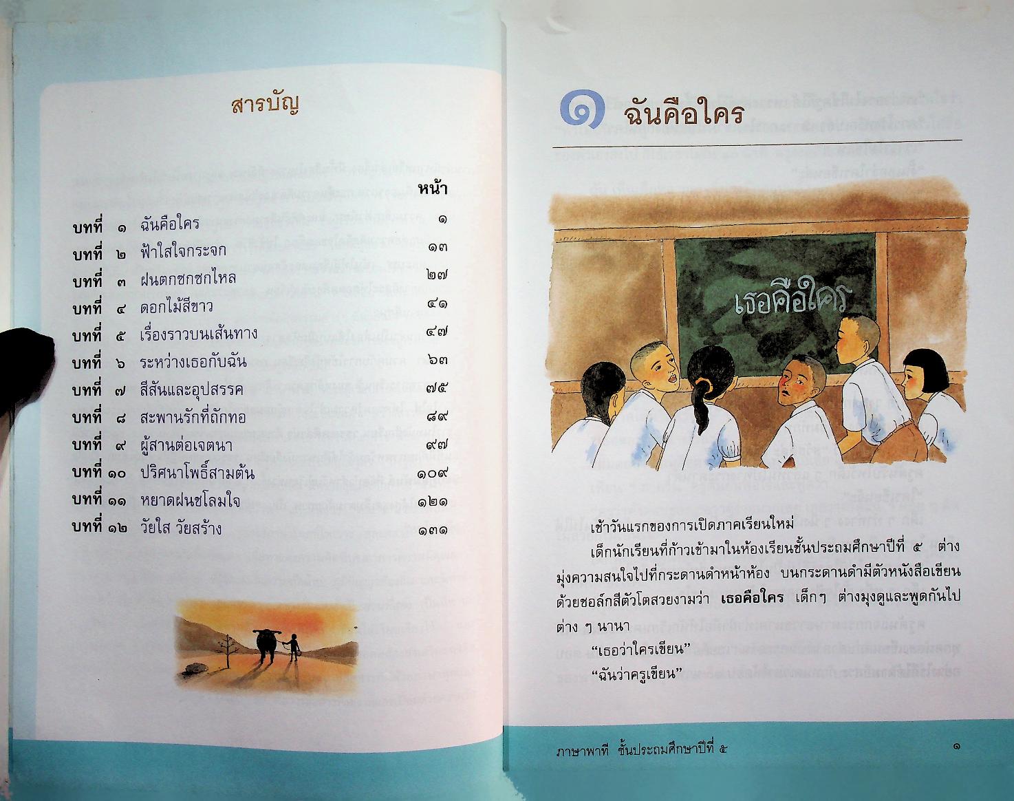 หนังสือเรียนสาระการเรียนรู้พื้นฐาน ชุด ภาษาเพื่อชีวิต ภาษาพาที ชั้นประถมศึกษาปีที่ ๕