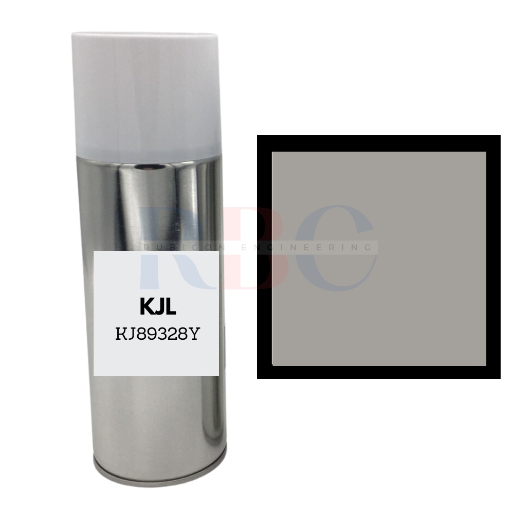 KJL KJ89328Y สีควันบุหรี่ย่น (Light Grey) สีสเปรย์สำหรับงานซ่อมงานสีตู้ ใช้สำหรับตู้ Standard Series (KJL)