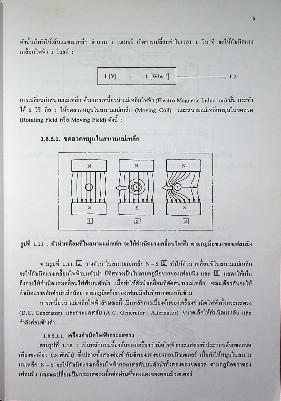 เครื่องกลไฟฟ้า 1 ตอน 1 เครื่องกำเนิดไฟฟ้ากระแสตรง