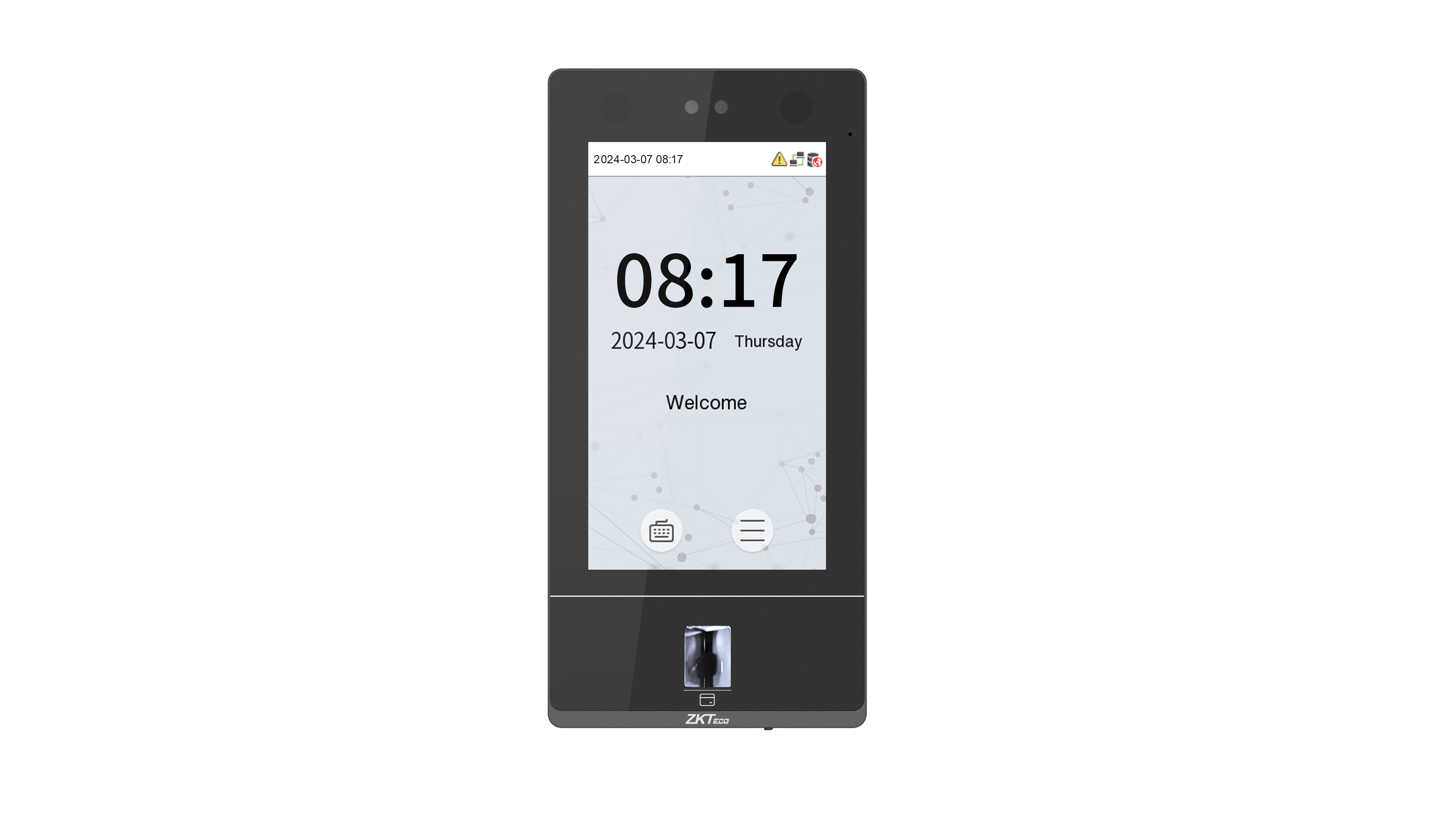 เครื่องสแกนใบหน้า Zkteco SenseFace 7A