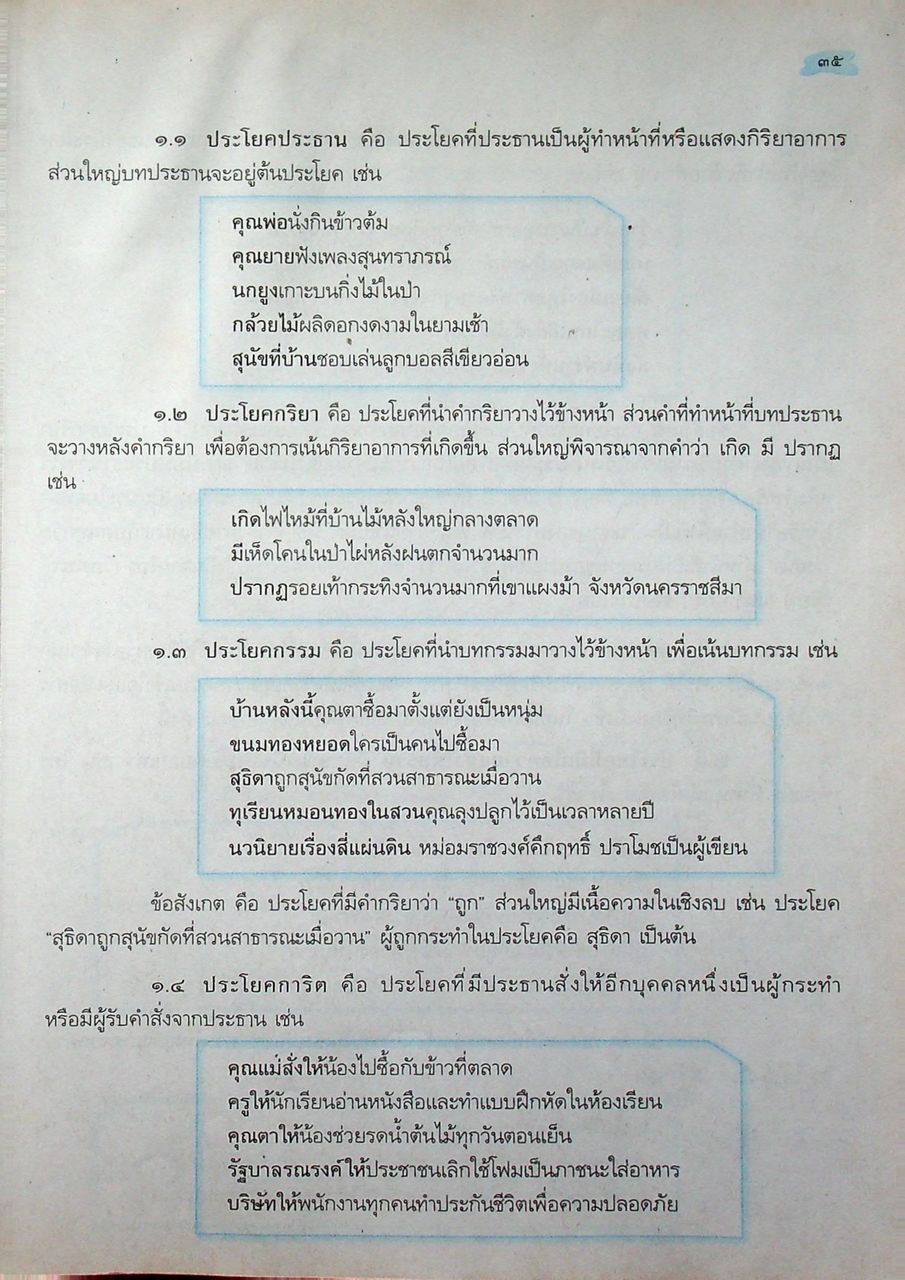 หนังสือเรียน รายวิชาพื้นฐาน ภาษาไทย หลักภาษาและการใช้ภาษาไทย ม.๔