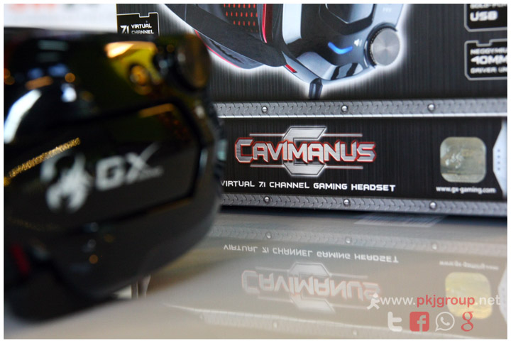 Headphone 7.1 Gaming GX Cavimanus
