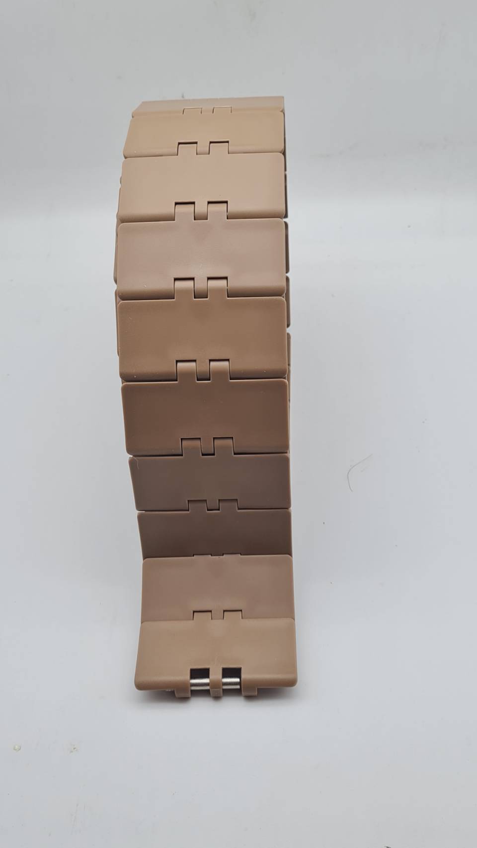 สายพานลำเลียงแบบทางตรง Top chain 820K325 สำหรับโรงงานน้ำดื่มและระบบขนถ่ายวัสดุยาว 3เมตร