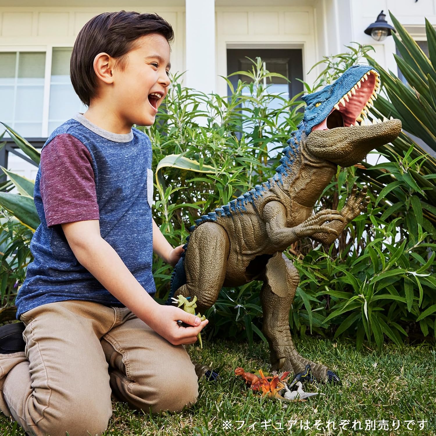 **MTS Toys**Mattel Jurassic World Super Colossal : HRX53 Allosaurus [ความยาวจากหัวถึงหาง 98 ซ.ม.]
