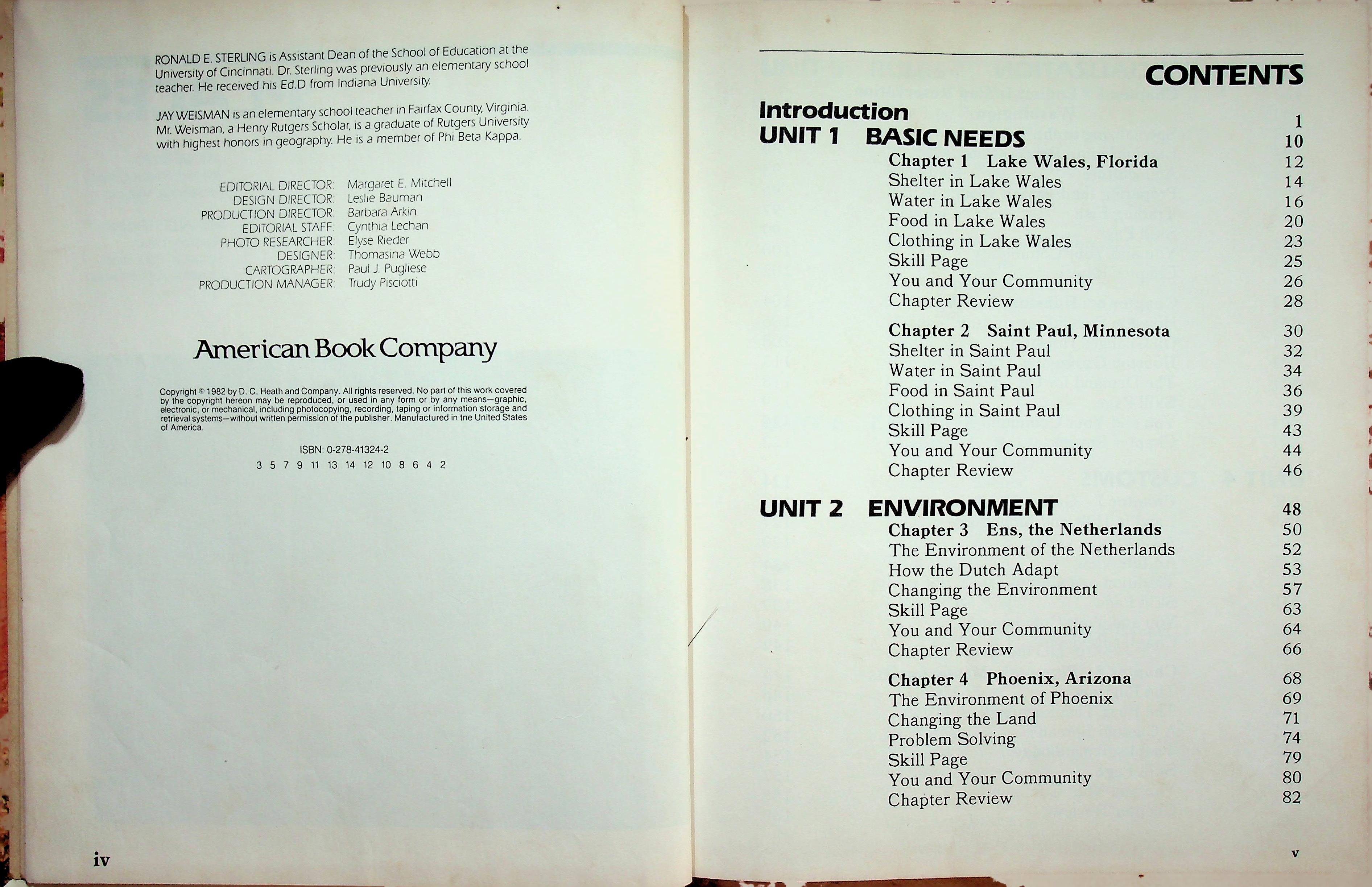 PLACES : AMERICAN BOOK SOCIAL STUDIES