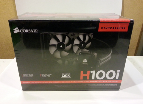 Corsair Hydro H100i Water cooling