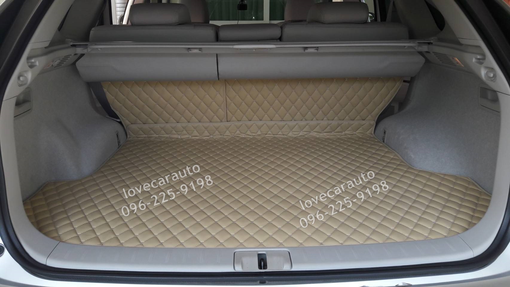 พรมรถยนต์ 6D สีครีม Lexus Rx270