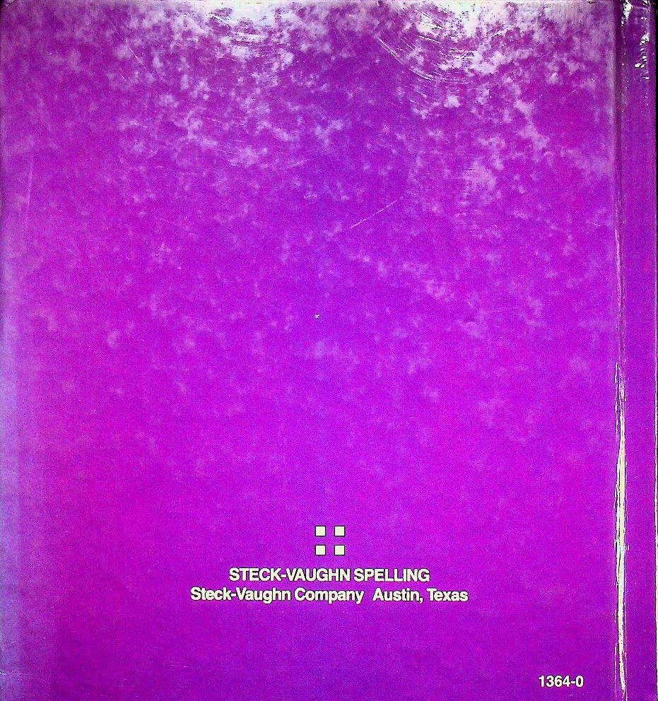 STECK-VAUGHN SPELLING
