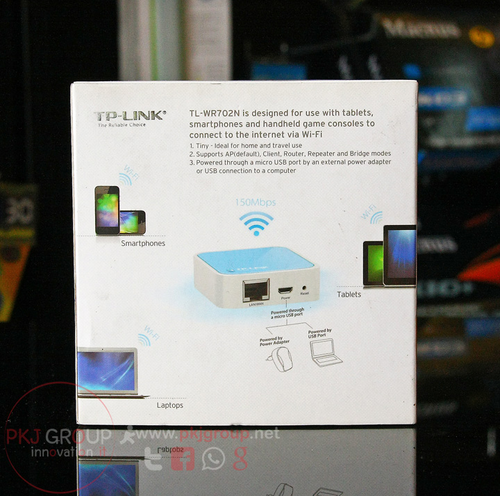 TP-LINK TL-TL-WR702N 150Mbps N Nano