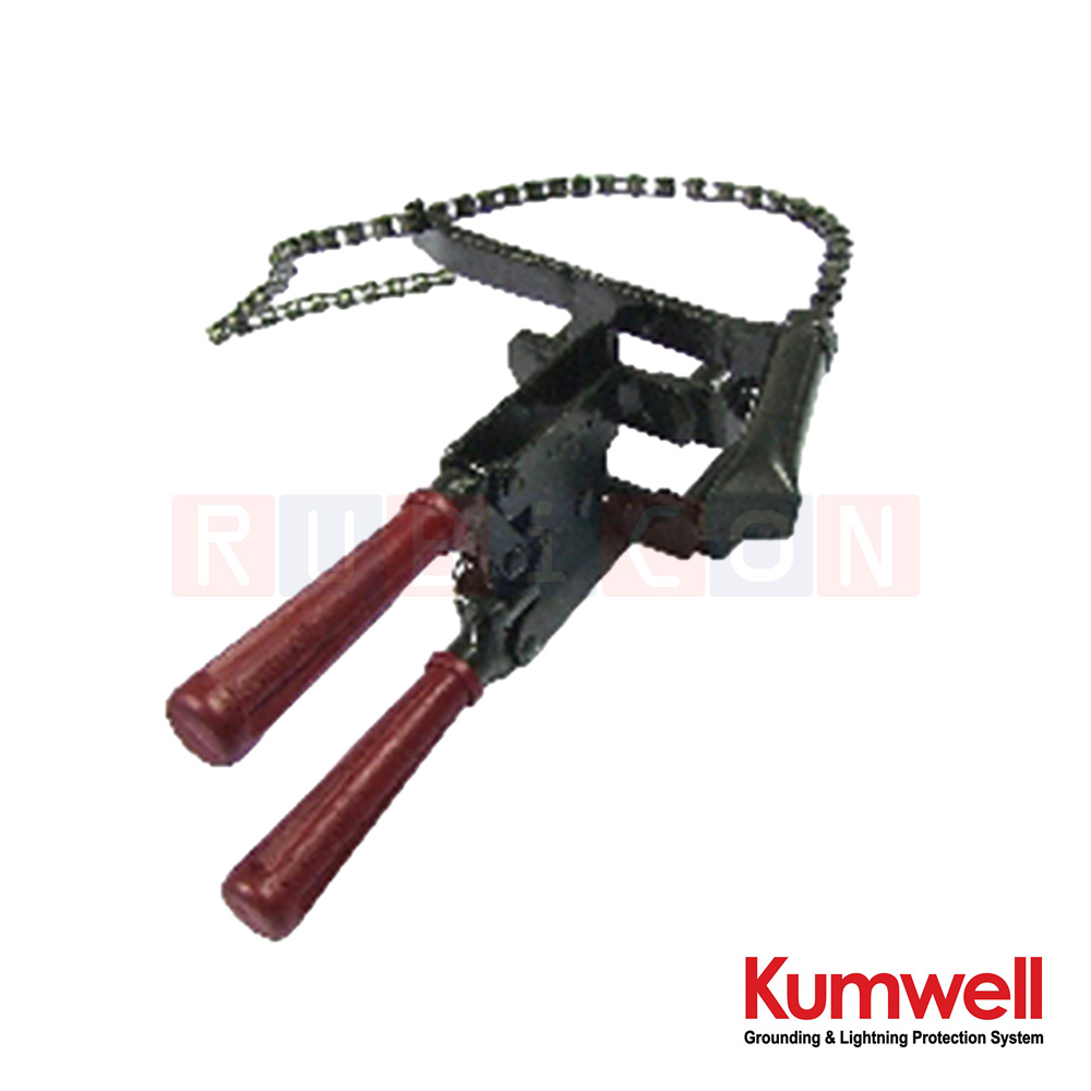 KUMWELL *HCD00-U แคลมป์จับแบบหนีบ แคลมป์จับแบบ "D" พร้อมโซ่รองแบบ "U" (Handle Clamp) Type "D" with Chain Support "U"