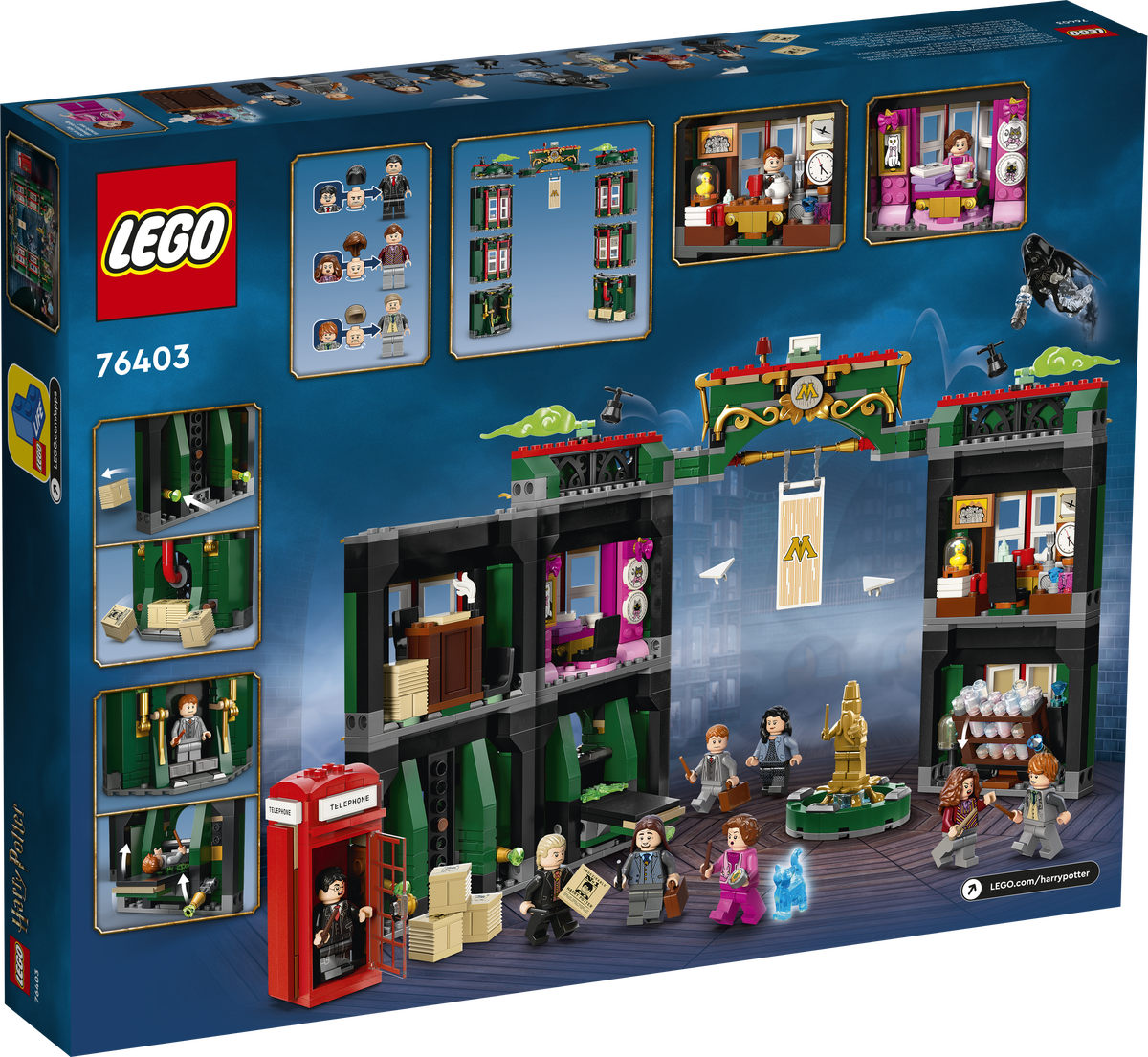 **MTS Toys**เลโก้ Lego 76403 Harry Potter : The Ministry of Magic