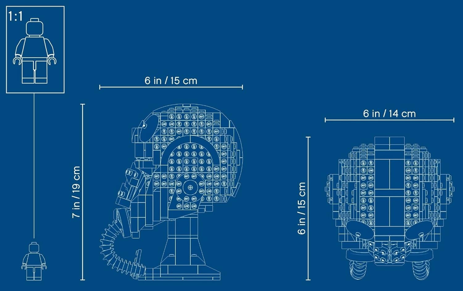 **MTS Toys**เลโก้ Lego 75274 Star Wars : TIE Fighter Pilot Helmet